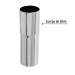 Extensión 10 cm latón cromado para contra de lavabo, 1-1/4"