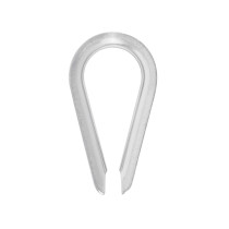 Bolsa con 10 guardacabos para cable de acero de 1/8", FIERO