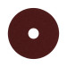 Disco lija 4-1/2" con respaldo de fibra, grano 120, TRUPER