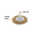 Carda circular 2" alambre grueso para taladro, TRUPER