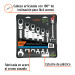 Juego de 7 llaves combinadas mm con matraca flexible