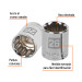 Dado de 26 mm, 12 puntas, cuadro 1/2", TRUPER
