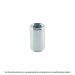 Bolsa con 5 tuercas cople, 1/4" acero galvanizado , FIERO