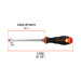 Desarmador plano 5/16" x 6" mango Comfort Grip, TRUPER