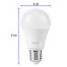 Foco LED 9W (60W) A19, sensor de movimiento, 6500K, VOLTECK