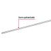 Varilla roscada de 1 m x 5/16", FIERO