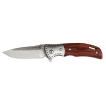 Navaja abatible 3-1/2" mango de madera, TRUPER
