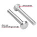 Bolsa con 20 tornillos 7/16" x 3-1/2" tipo coche, FIERO