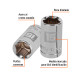 Dado de 15 mm, 6 puntas, cuadro 1/2", TRUPER