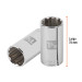 Dado largo de 1-3/16" 12 puntas, cuadro 1/2", TRUPER