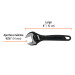 Llave ajustable (perico) 4" profesional pavonada, EXPERT