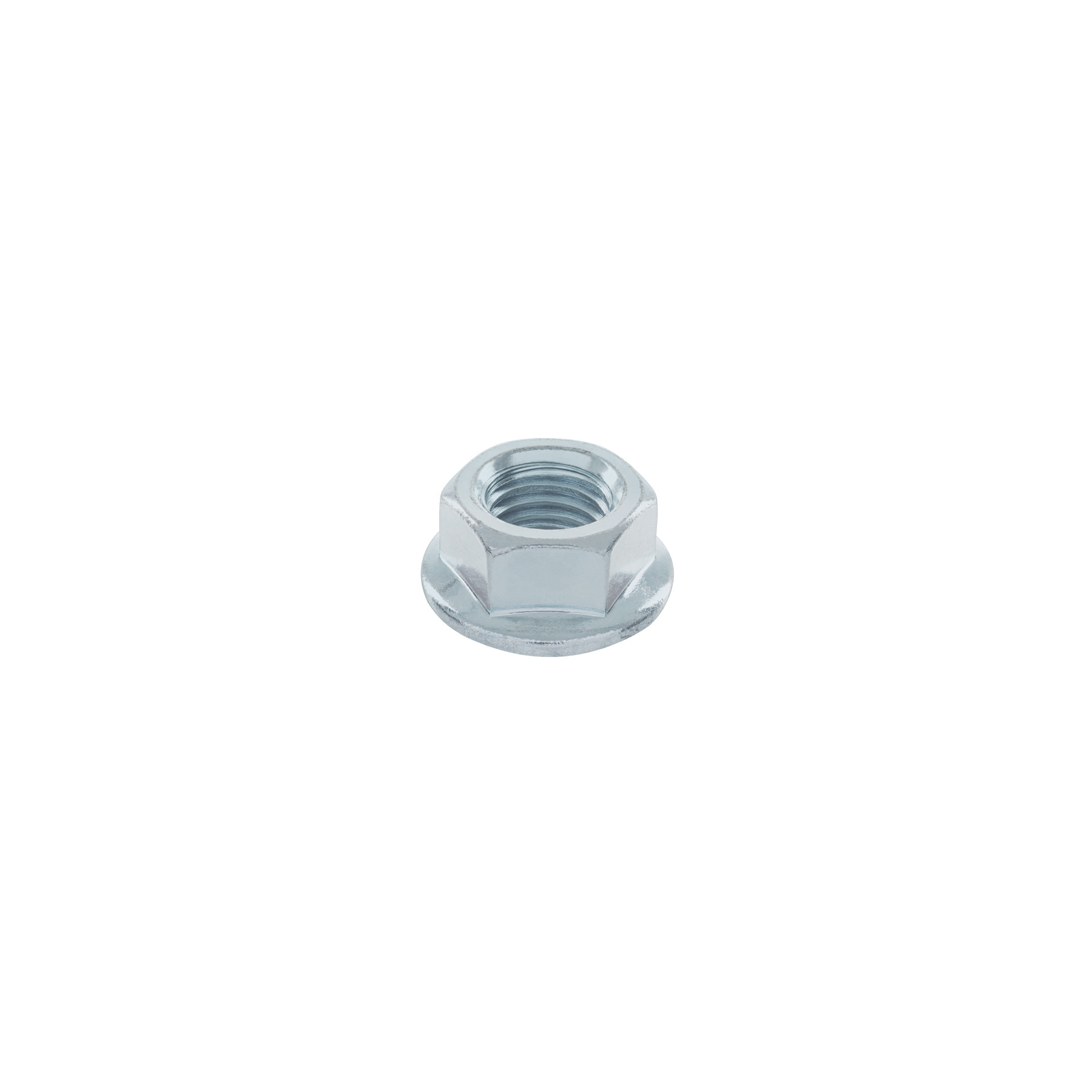 Bolsa con 10 tuercas flange, 3/4", acero galvanizado, FIERO