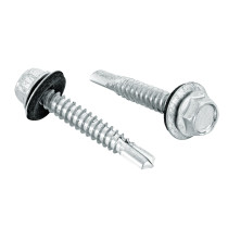 50 pijas #14 x 1-1/2" hexagonal, punta broca con rondana