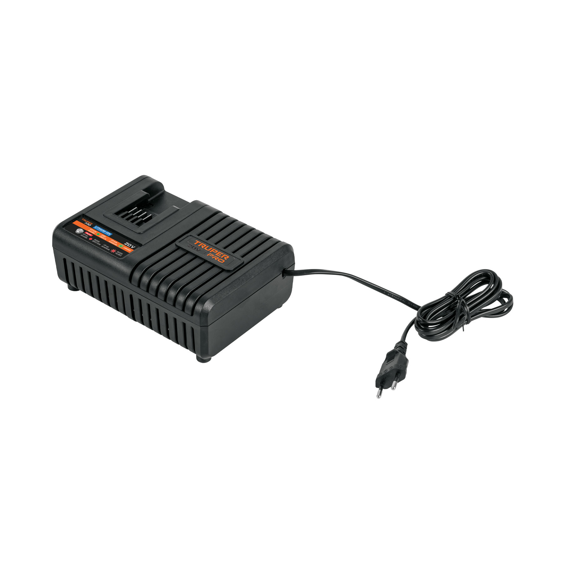 Cargador rápido de baterías de ion litio 20V, TRUPER PRO