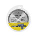 Disco sierra 7-1/4" p/madera, 60 dientes centro 5/8", PRETUL