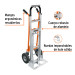 Diablo de carga convertible 3 en 1 de aluminio, TRUPER