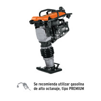 Bailarina compactadora 5.5 HP, motor Honda GX160, TRUPER