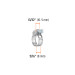 Bolsa c/4 mini abrazaderas sin fin 4, 3/8"- 5/8", TRUPER
