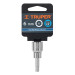 Dado punta hexagonal de 6 mm, cuadro 3/8", TRUPER