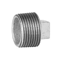 Tapón macho 3/4" de acero galvanizado, FOSET