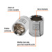 Dado de 23 mm, 6 puntas, cuadro 1/2", TRUPER
