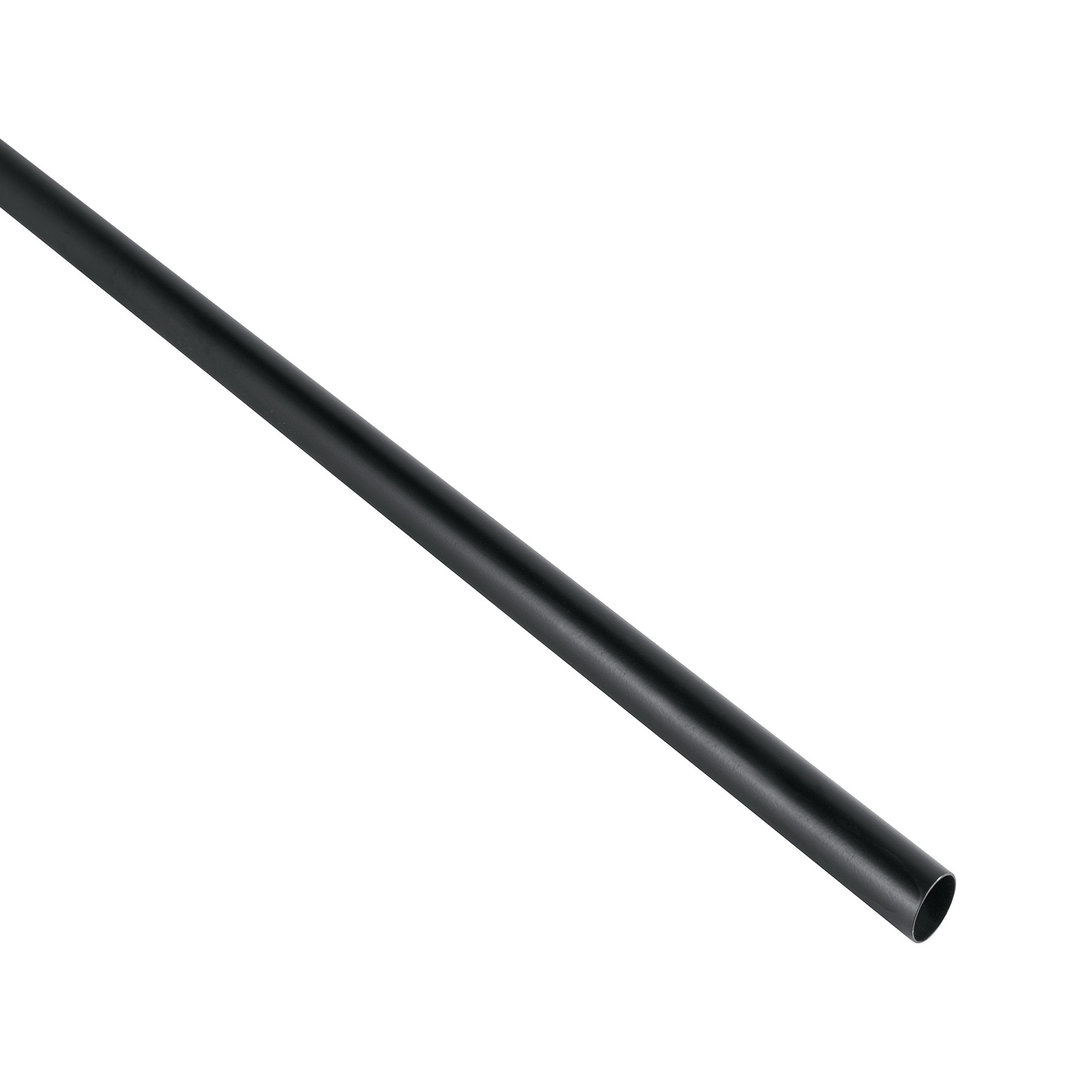 Tubo redondo de 3.0 m negro para closet, HERMEX