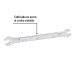 Llave española, 1/4 x 5/16" x 122 mm de largo, PRETUL