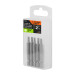 Estuche con 5 puntas torx T15 con seguro largo 2", EXPERT