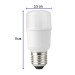 Foco LED 5 W, tipo barra, 6500K blanca fría, E26, VOLTECK