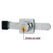 Cerradura para vitrina, HERMEX