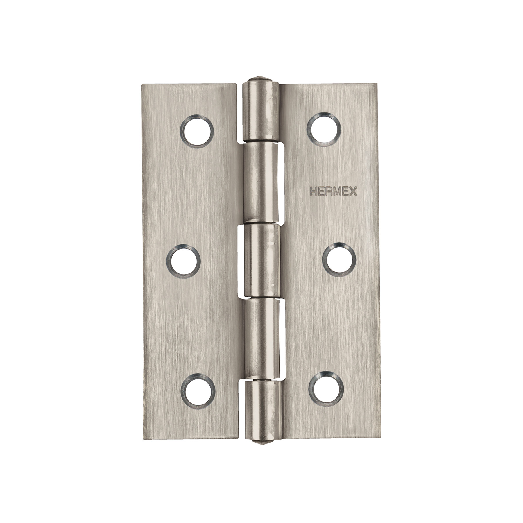 Bisagra rectangular 2-1/2" acero inoxidable, HERMEX