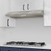 Campana extractora 50cm, empotrable, acero inoxidable, FOSET