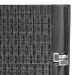 Rollo de malla sombra 80%, monofilamento negro, 1.85m x 25m
