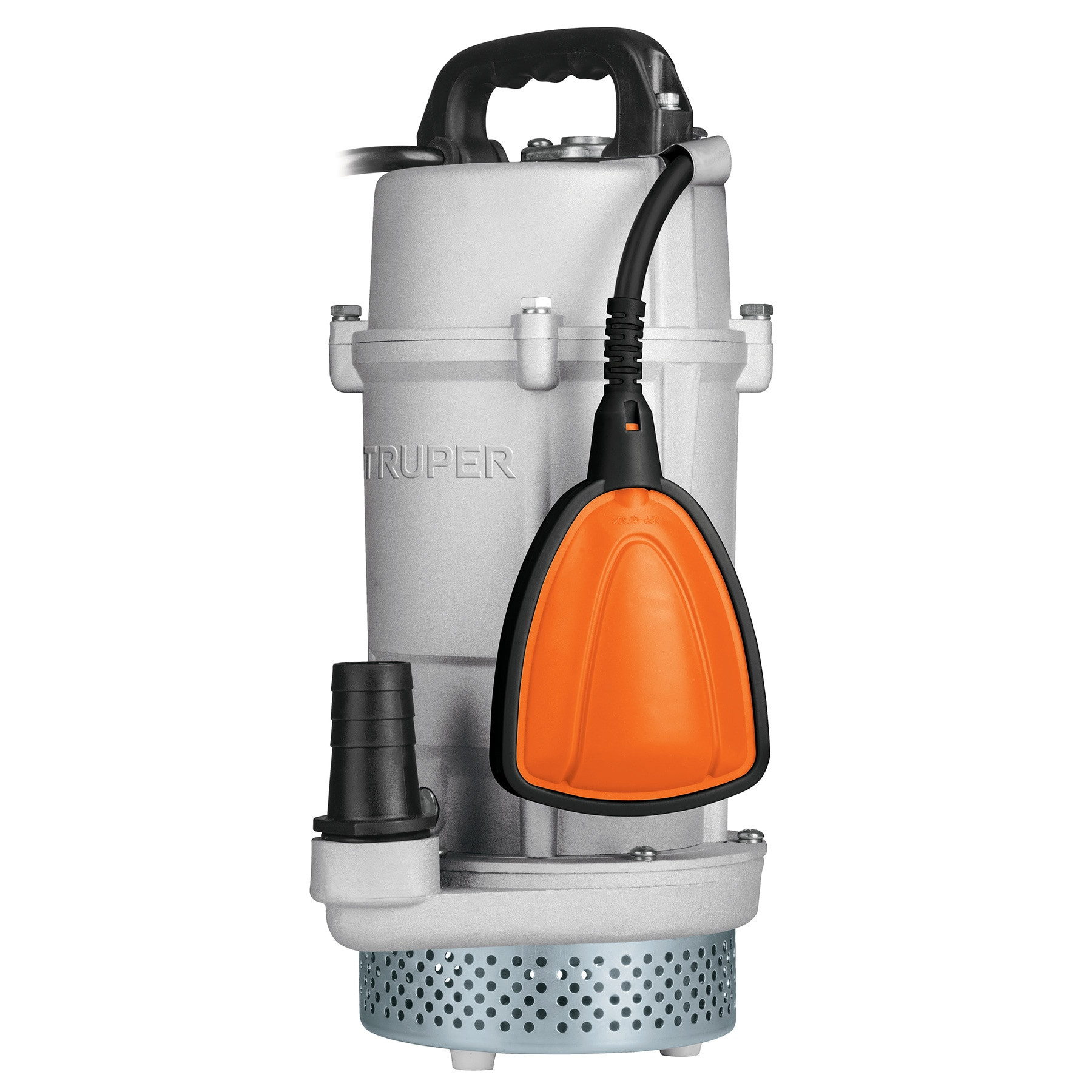 Bomba sumergible cubierta aluminio,agua limpia,3/4HP, TRUPER