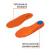 Bolsa con par de plantillas memory foam p/zapato talla 30