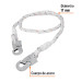 Cable de posicionamiento cuerda de poliéster de 2 m, TRUPER