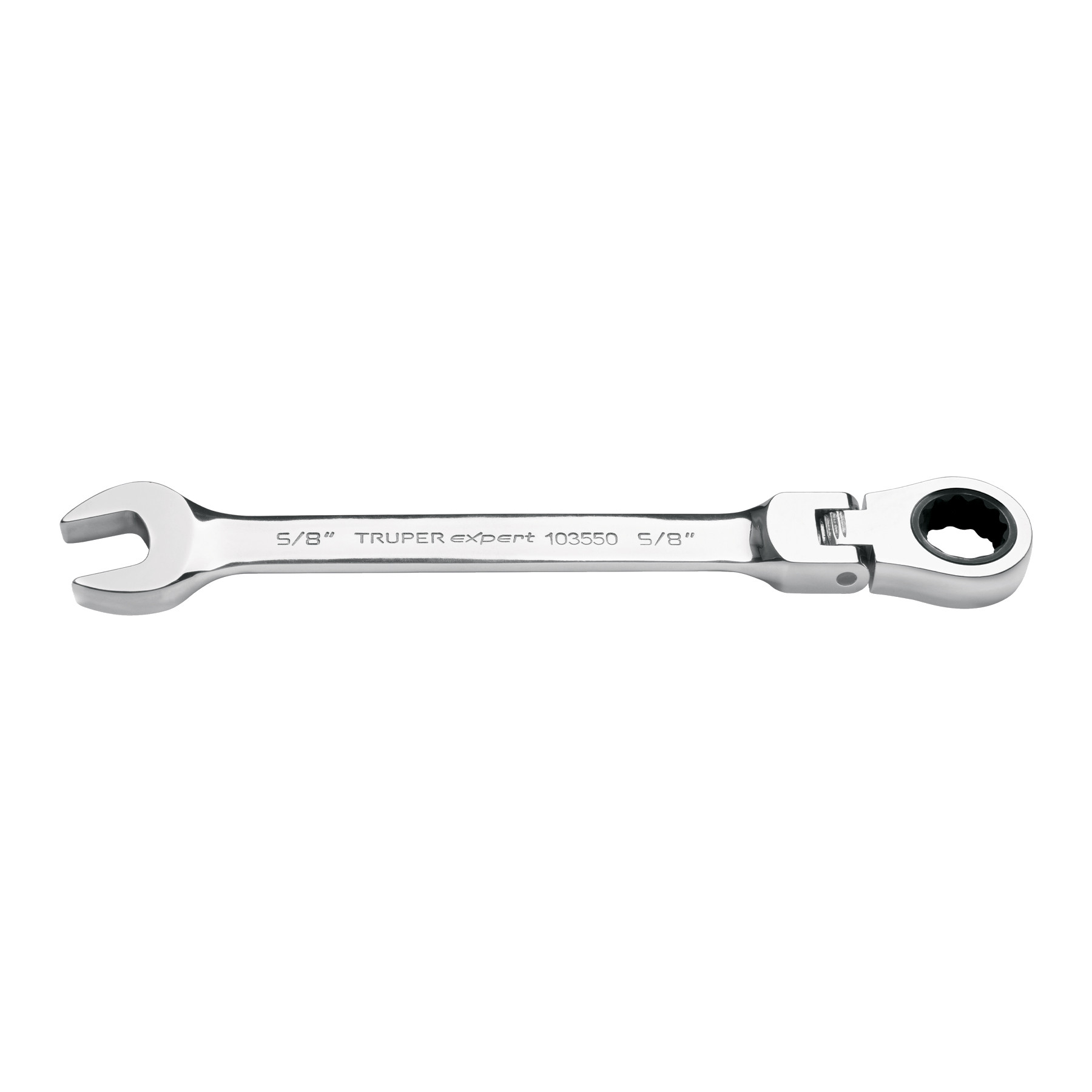 Llave combinada con matraca 5/8" flexible, EXPERT
