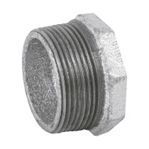 Reducción bushing acero galvanizado 1-1/2 x 1", FOSET