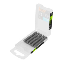 Estuche con 5 puntas hexagonales de 8 mm largo 2", EXPERT