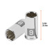 Dado de 9 mm, 12 puntas, cuadro 1/4", TRUPER