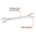 Llave española 16 x 17 x 198 mm de largo, TRUPER EXPERT