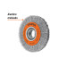 Carda alambre ondulado 6" x 13/16" para esmeril, TRUPER