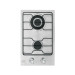 Parrilla gas empotrable 30 cm, 2 quemadores, esmalte, FOSET