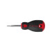 Desarmador plano 1/4" x 1-1/2"mango Comfort Grip, PRETUL