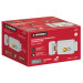 Cerradura electromecánica con botón, izquierda, HERMEX