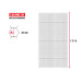 Rollo malla hexagonal cal.20, 1.5x 45m, abertura 38mm, 19kg