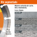 Disco de diamante de 4" x 1.2 mm rin segmentado, PRETUL