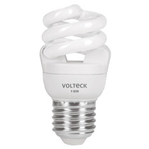 Lámpara espiral mini T2 5 W luz de día en blíster, VOLTECK