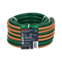 Manguera de jardín 1/2", 3 capas, 10m, sin conexiones TRUPER