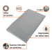 Lona de polietileno reforzada 3 x 3 m, gris, 180g/m2, TRUPER